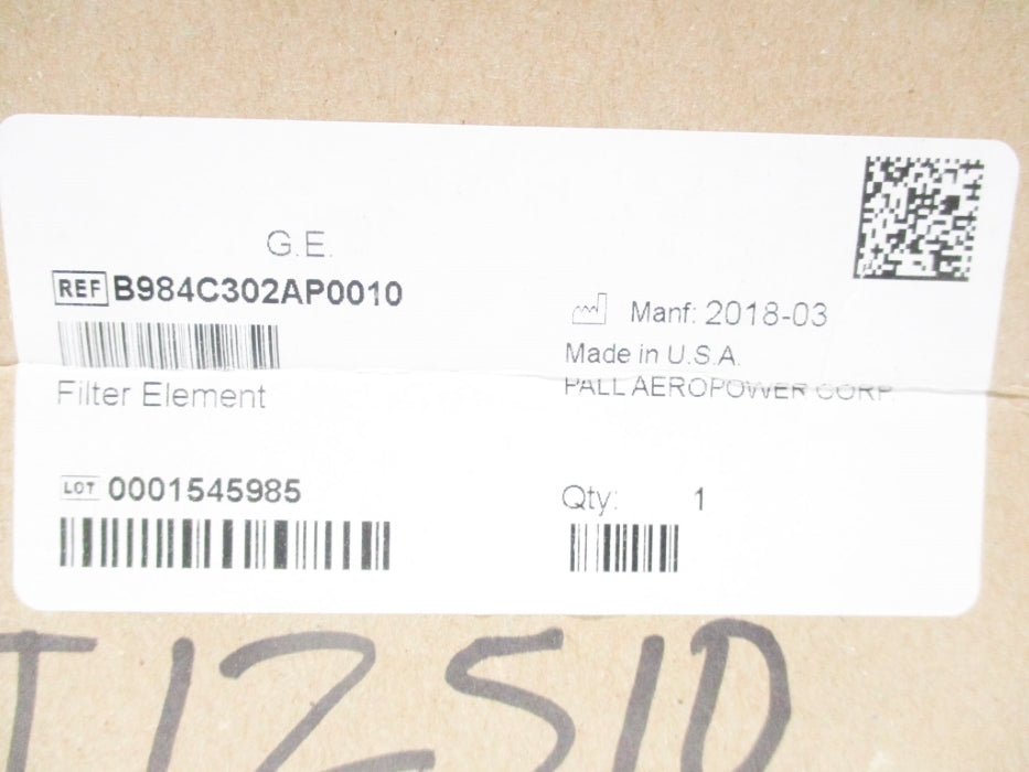 PALL B984C302AP0010 NSMP