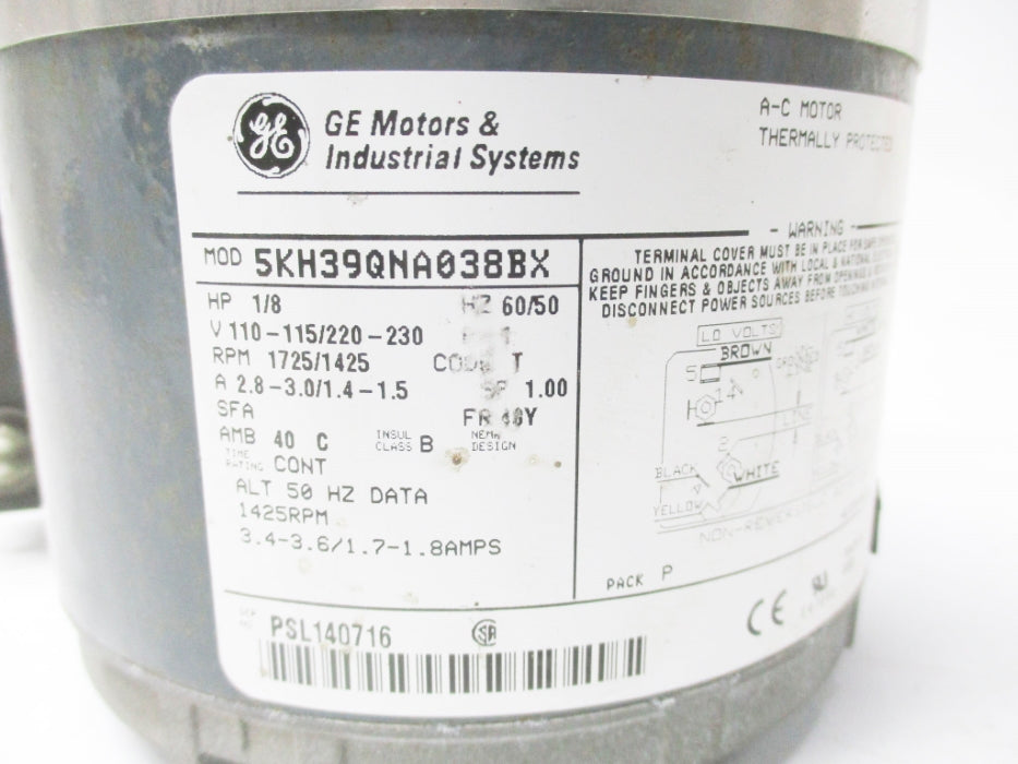 GENERAL ELECTRIC 5KH39QNA038BX (AS PICTURED) UNMP
