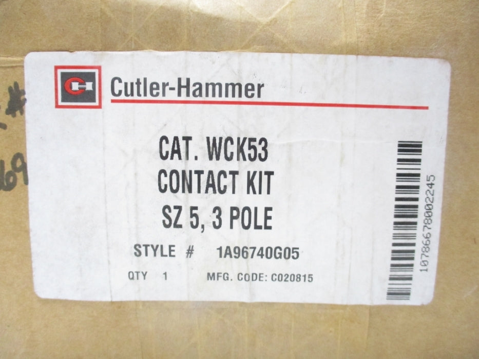 CUTLER HAMMER WCK53 NSFS