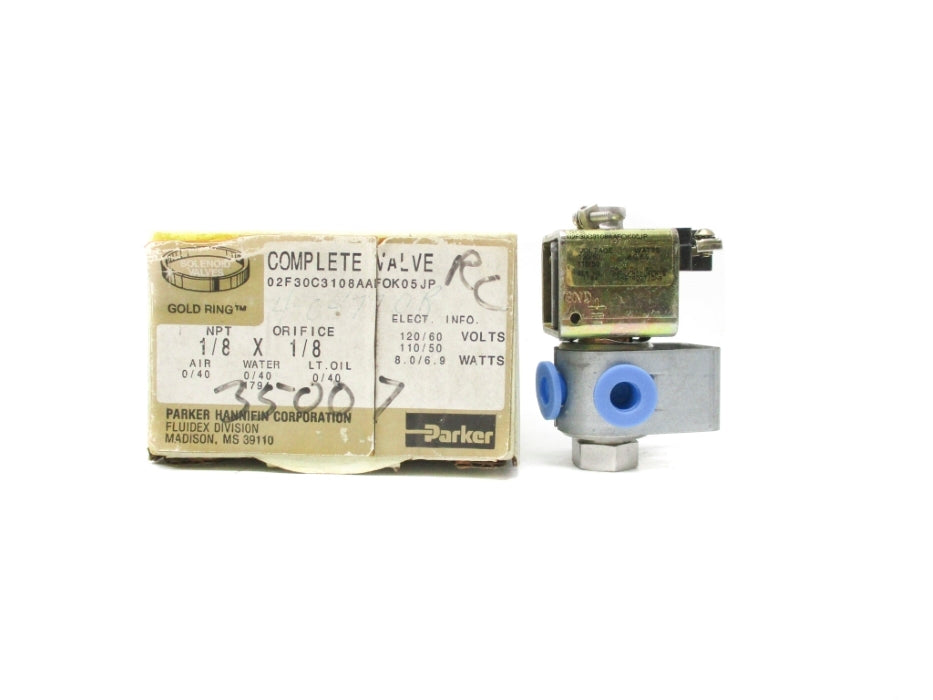 PARKER 02F30C3108AAFOK05JP 120V NSMP