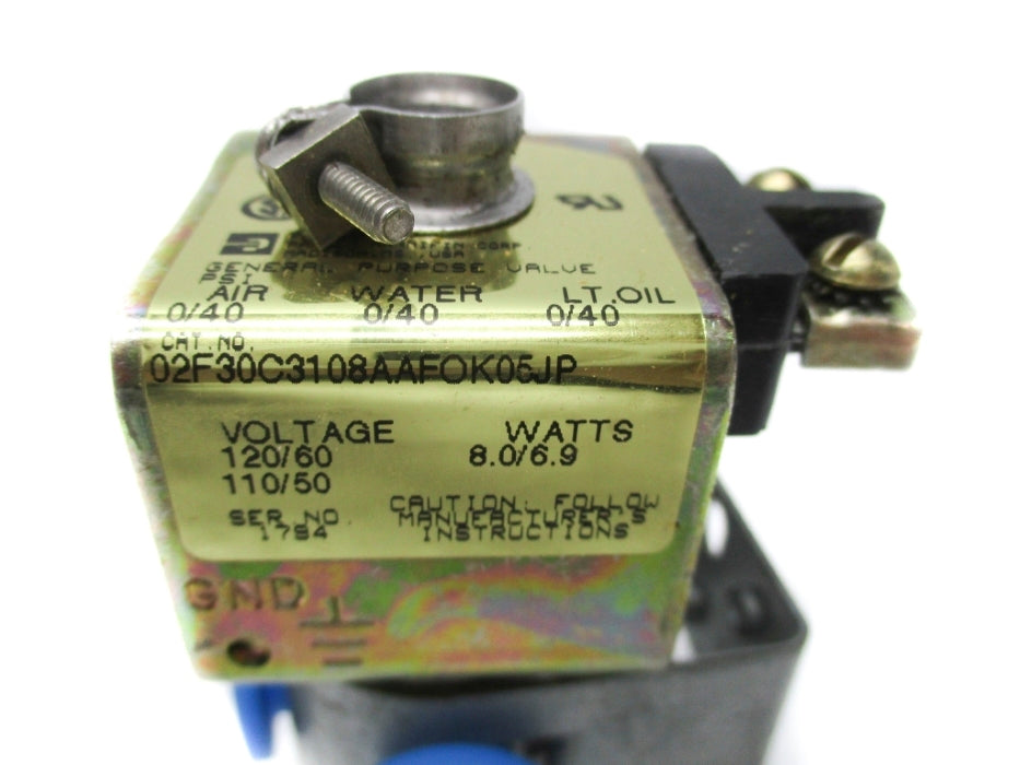 PARKER 02F30C3108AAFOK05JP 120V NSMP