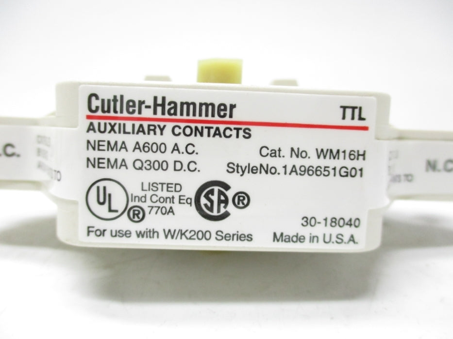 CUTLER HAMMER WM16H NSNP