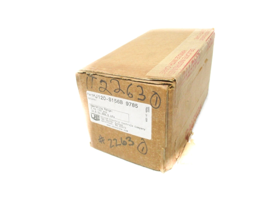 UNITED ELECTRIC J120-S156B 2-100PSI NSFS