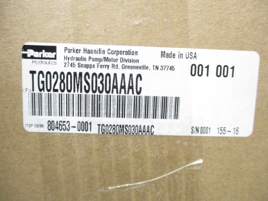 PARKER TG0280MS030AAAC NSMP