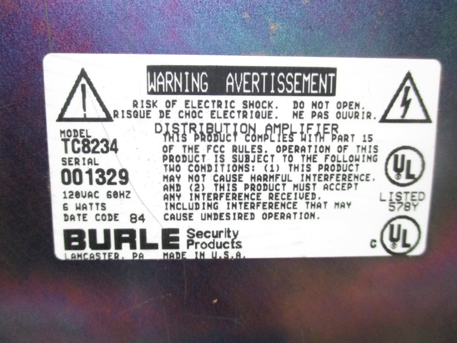 BURLE TC8234 NSNP