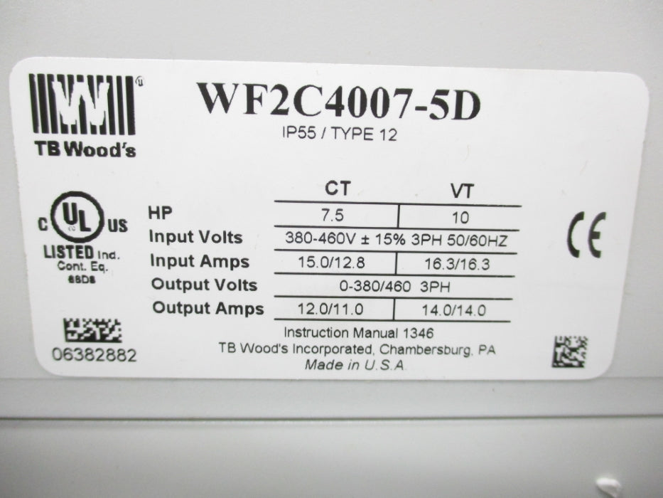TB WOODS WF2C4007-5D NSMP