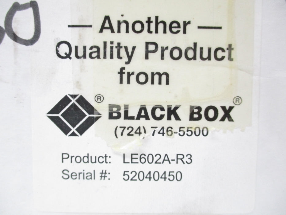 BLACK BOX LE602A-R3 NSMP