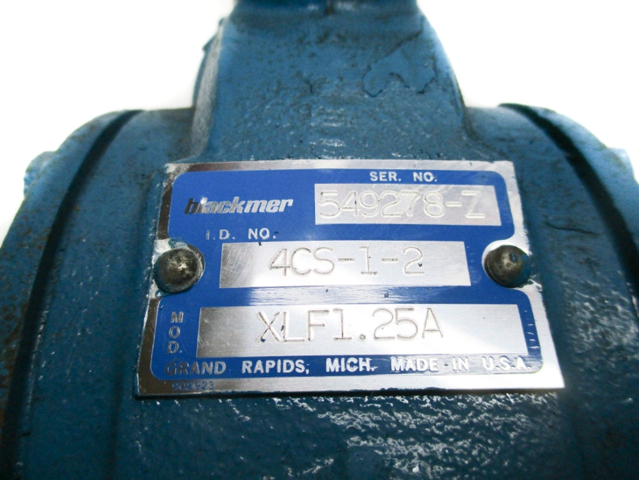 BLACKMER XLF1.25A 4CS-1-2 NSNP