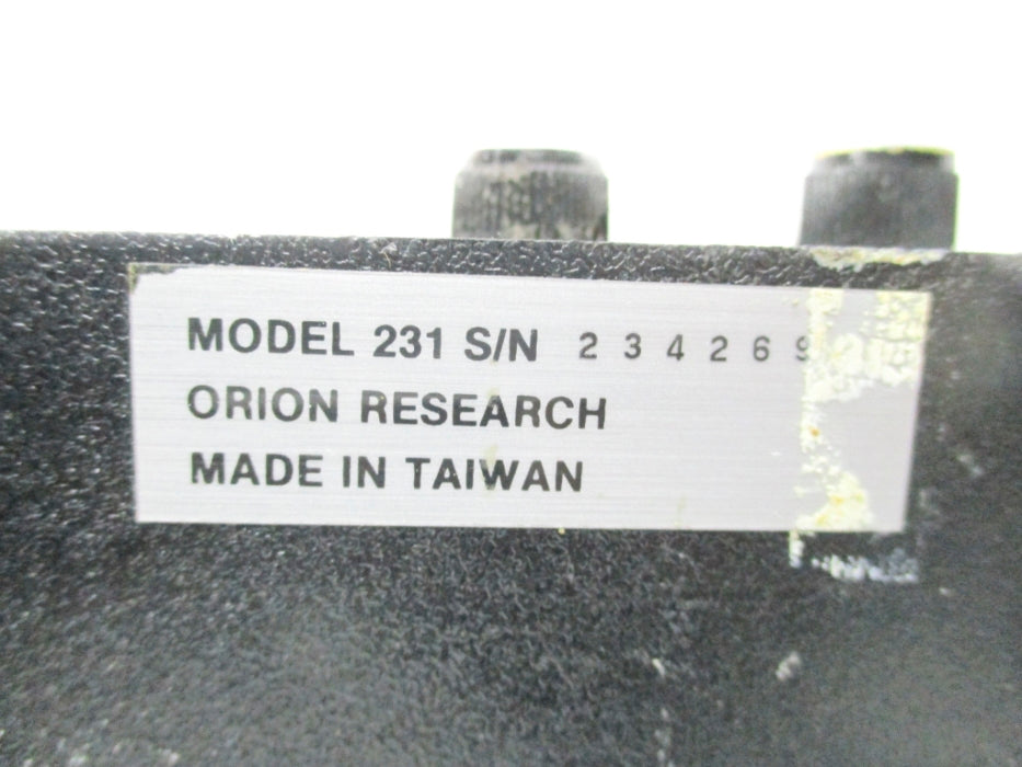 ORION RESEARCH 231 0-100C UNMP