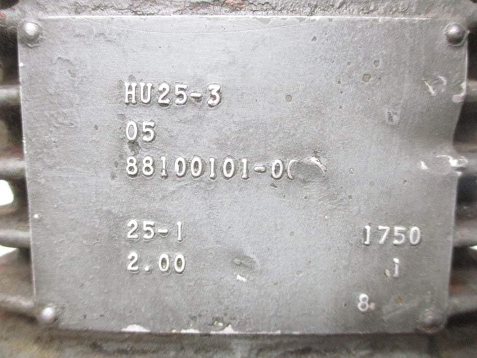CONE DRIVE HU25-3 (AS PICTURED) UNMP