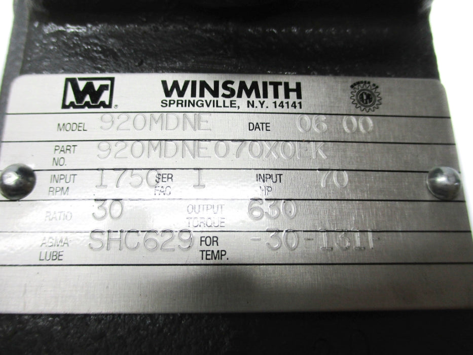 WINSMITH 920MDNE070X0EK -30-131F NSNP