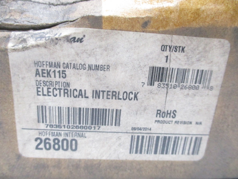 HOFFMAN AEK115 26800 NSMP