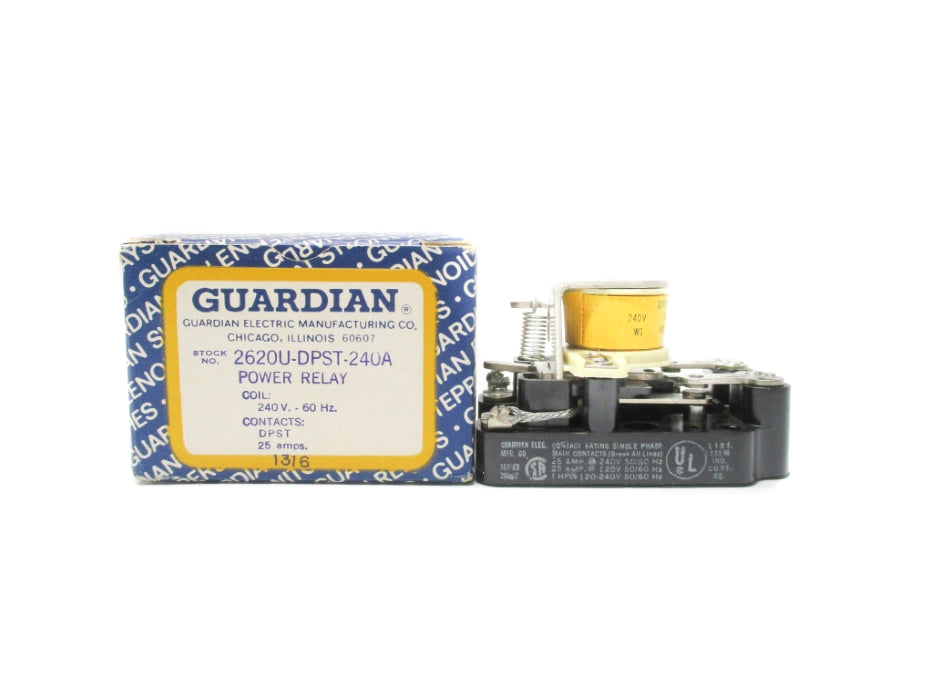 GUARDIAN 2620U-DPST-240A 240V 25A NSMP