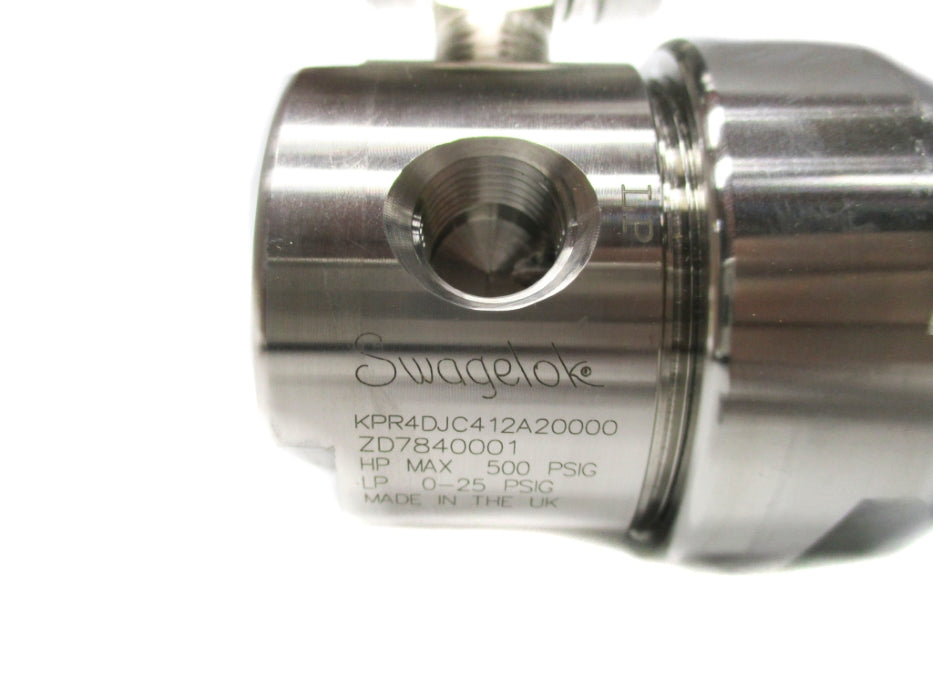 SWAGELOK KPR4DJC412A20000 500PSIG NSNP