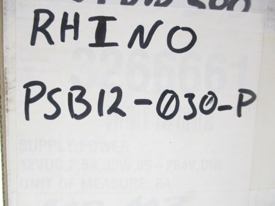 RHINO PSB12-030-P NSMP
