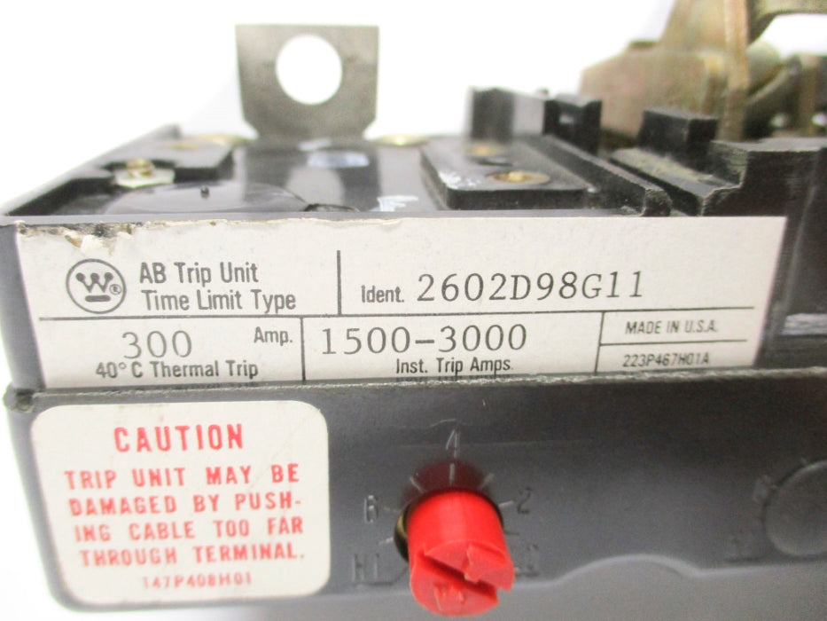 WESTINGHOUSE 2602D98G11 UNMP