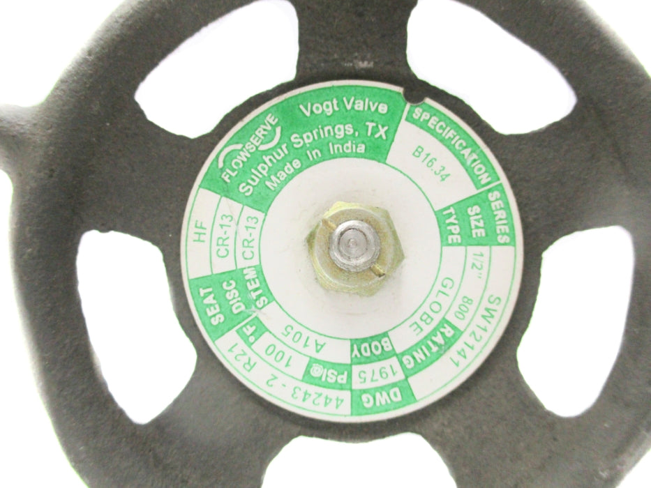 FLOWSERVE 44243-2-R21 SW12141 1975PSIG 100F NSNP