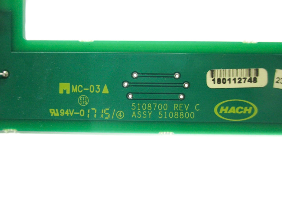 HACH 5108700 REV. C NSNP