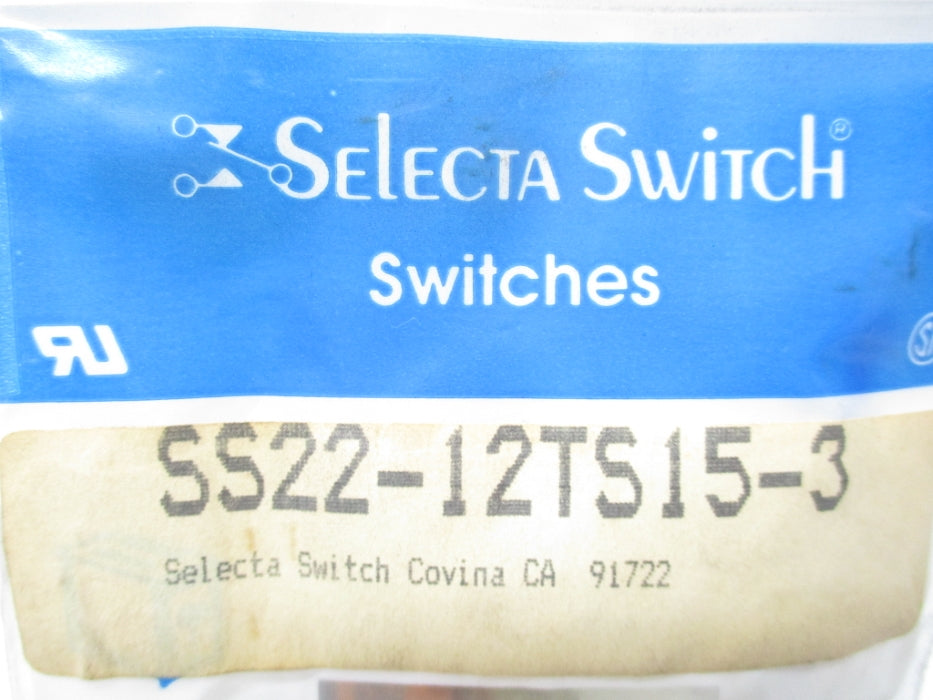SELECTA SWITCH SS22-12TS15-3 NSMP