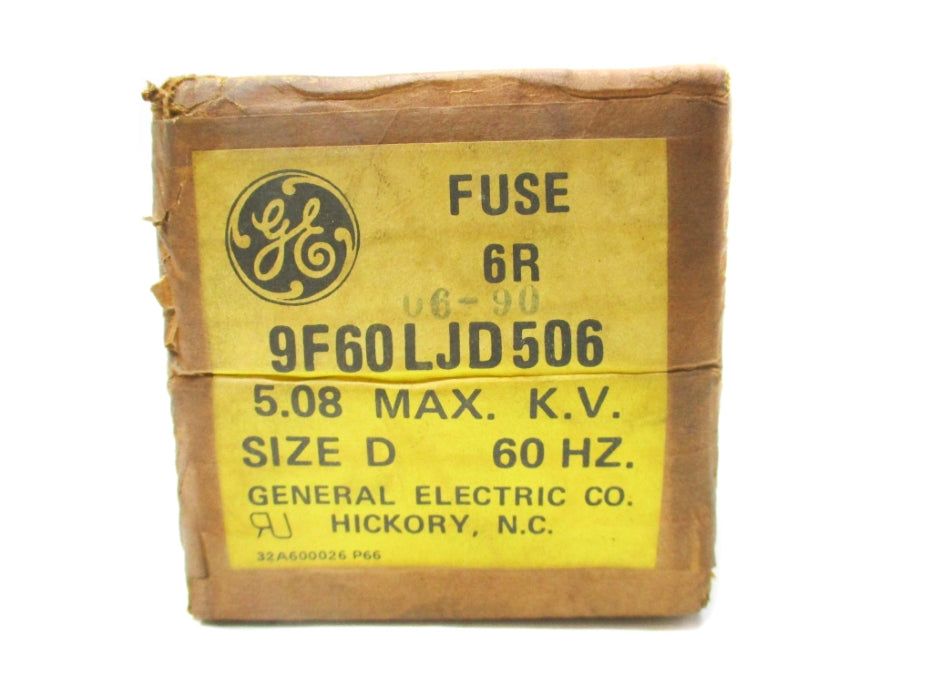 GENERAL ELECTRIC 9F60LJD506 6R 5.08KV NSFS