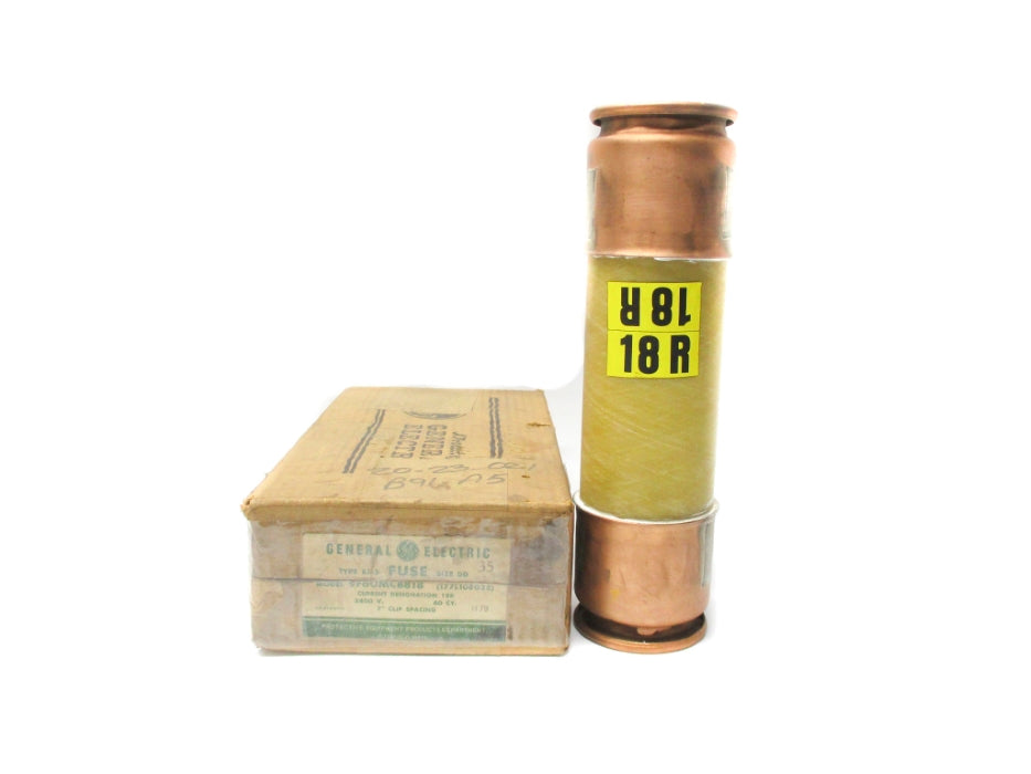 GENERAL ELECTRIC 9F60MCB818 EJ-2DD 2400V 18RA NSMP