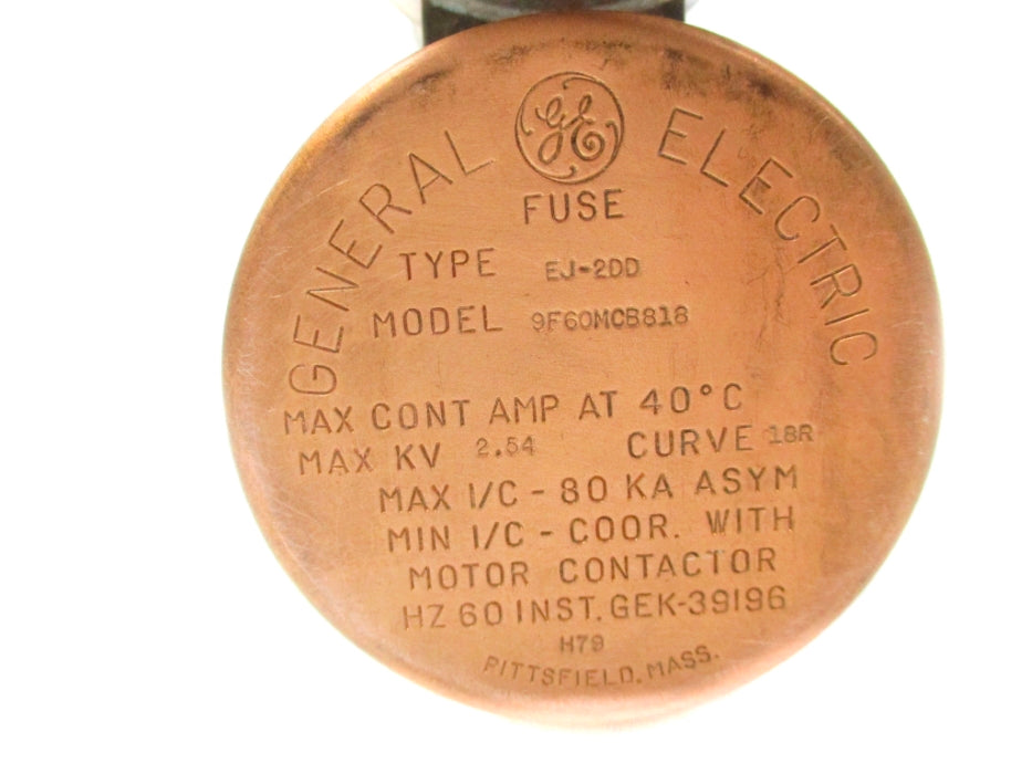 GENERAL ELECTRIC 9F60MCB818 EJ-2DD 2400V 18RA NSMP