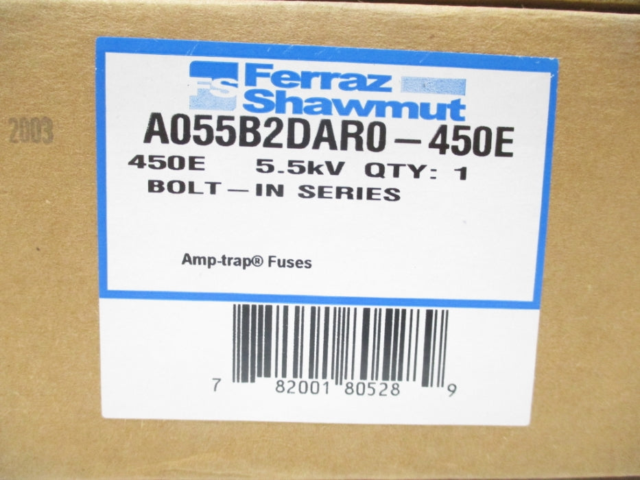 FERRAZ SHAWNUT A055B2DAR0-450E 450EA 5.5KV NSMP