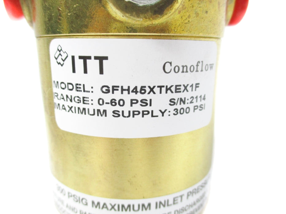 ITT GFH45XTKEX1F 0-60PSI NSNP