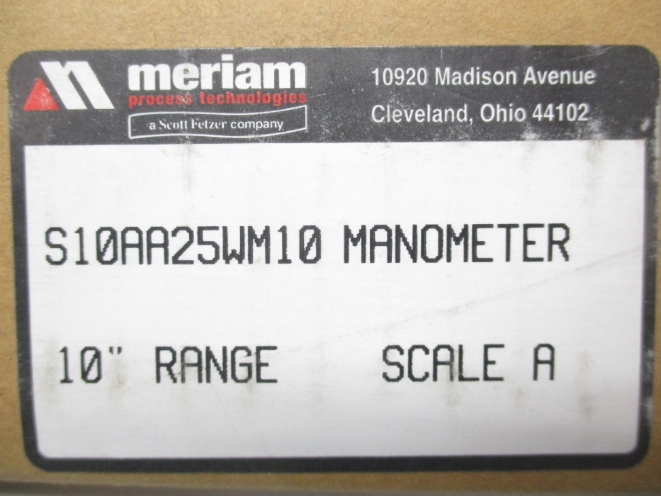 MERIAM S10AA25WM10 NSFS