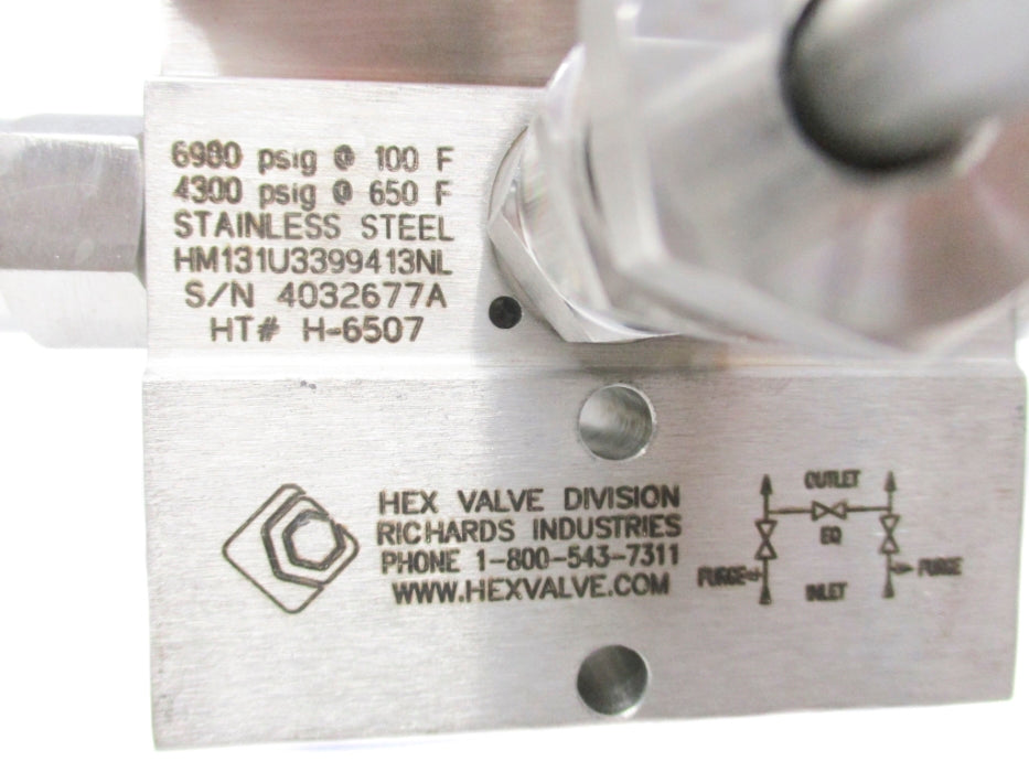 RICHARDS INDUSTRIES HM131U3399413NL 6980PSIG NSMP
