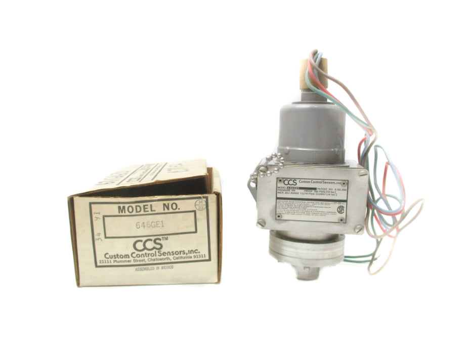 CCS 646GE1 1.2/18PSIG NSMP