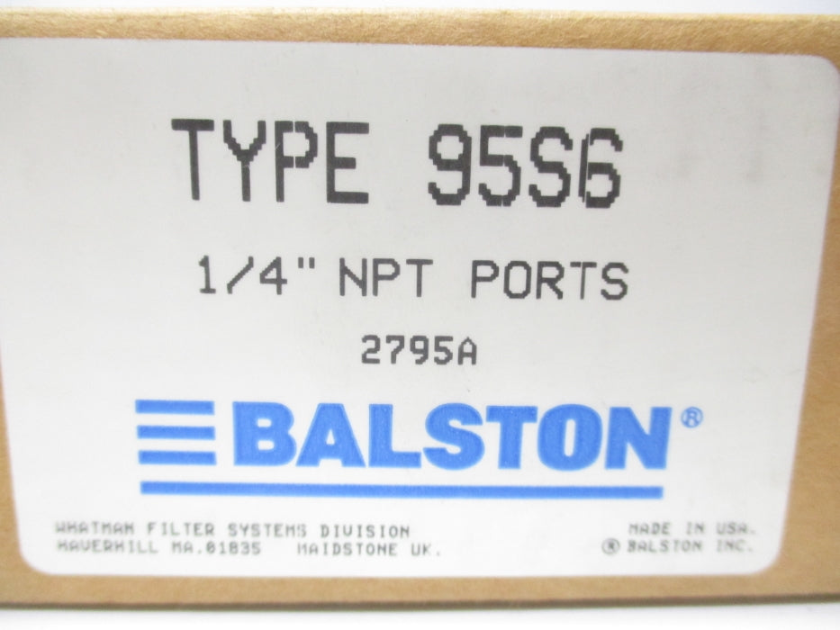 BALSTON 95S6 5000PSIG NSMP