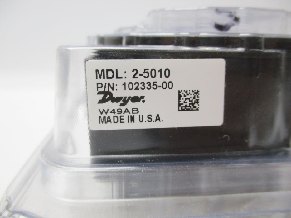 DWYER 2-5010 102335-00 0-10"WC NSMP
