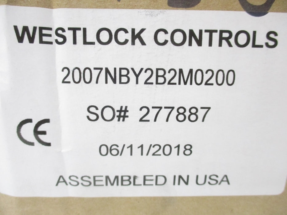 WESTLOCK 2007NBY2B2M0200 NSMP