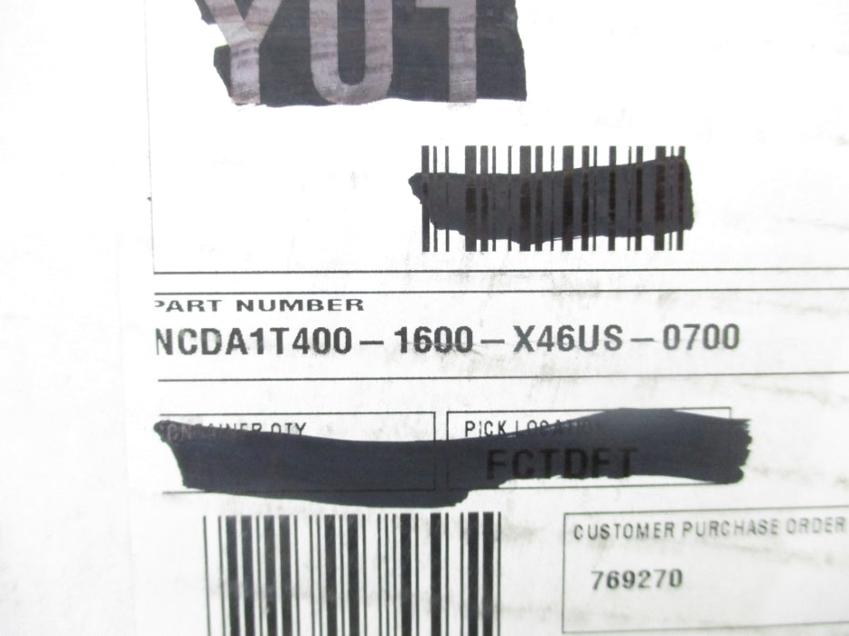 SMC NCDA1T400-1600-X46US-0700 NSFS