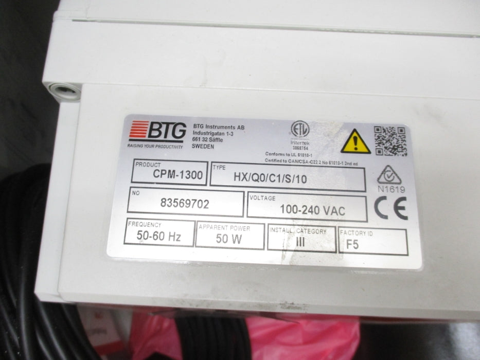 BTG MEK2300 W/ CPM-1300 HX/Q0/C1/S/10 NSMP