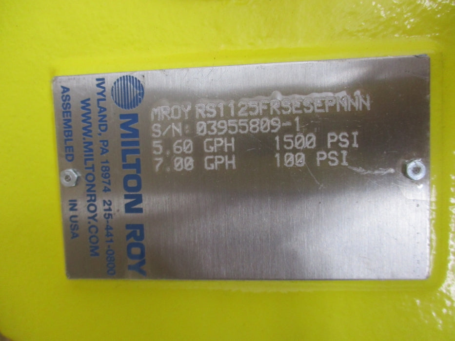 MILTON ROY RS1125FRSESEPNNN NSMP