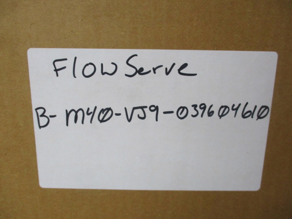 FLOWSERVE LIMITORQUE VALVE W/ MOTOR B-M40-VJ9-039604610 NSMP