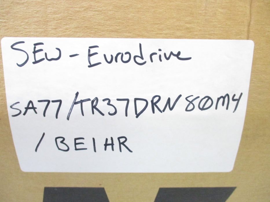 SEW EURODRIVE SA77/TR37DRN80M4/BE1HR NSMP