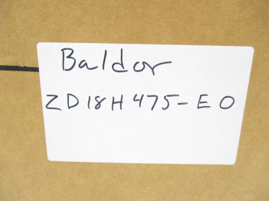 BALDOR ZD18H475-EO NSMP
