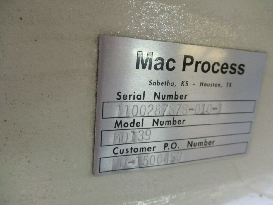 MAC PROCESS MD139 NSNP
