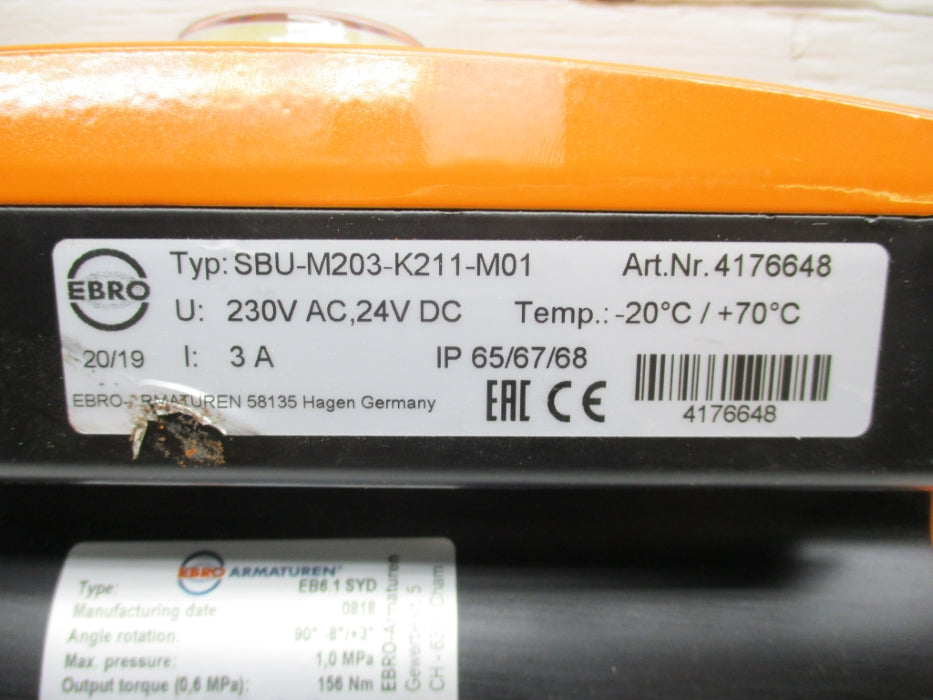 EBRO EB6.1SYD W/ SBU-M203-K211-M01 NSNP