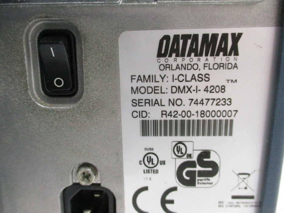 DATAMAX DMX-I-4208 (B) UNMP