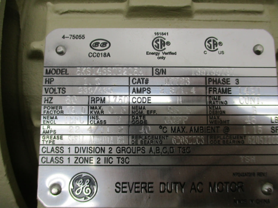 GENERAL ELECTRIC M7723 5KS143STE205 NSMP