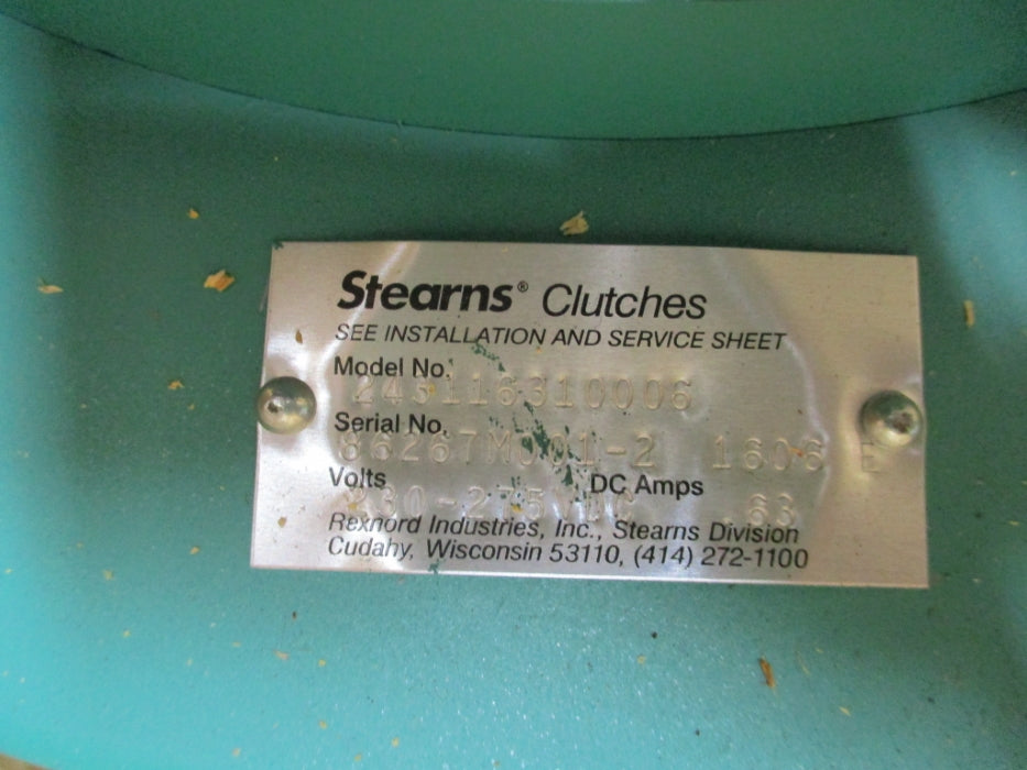 STEARNS 243116310006 1606 E CL S 250 NSMP
