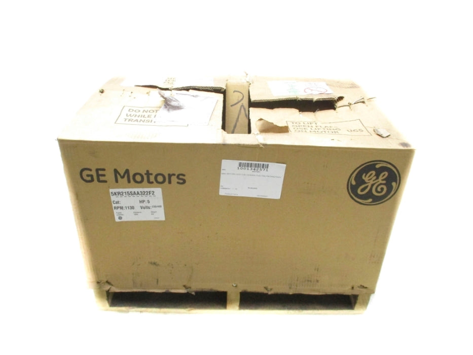 GENERAL ELECTRIC 215TFCZ 5KR215SAA322F2 W/ STEARNS NSMP