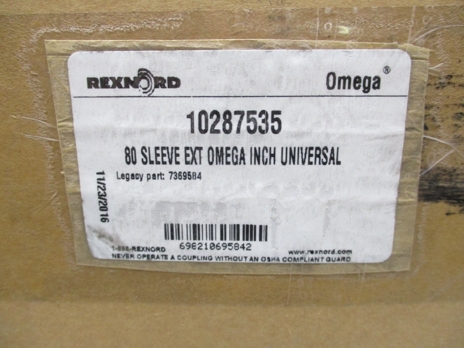 REXNORD 10287535 7369584 NSMP