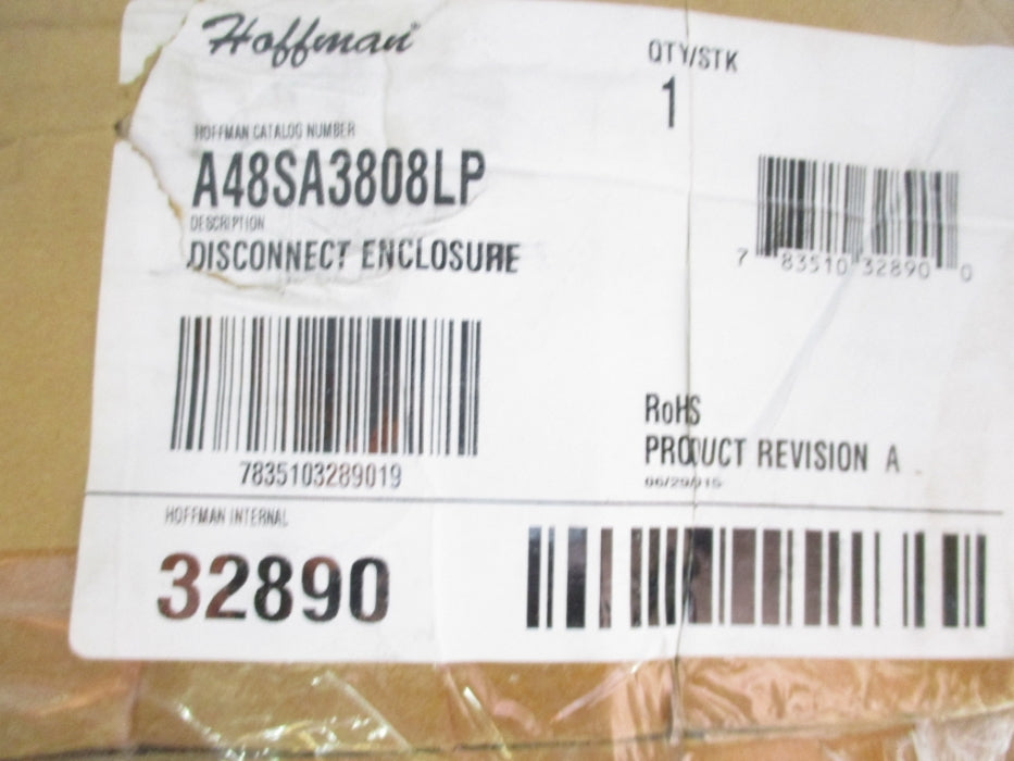 HOFFMAN A48SA3808LP NSFS
