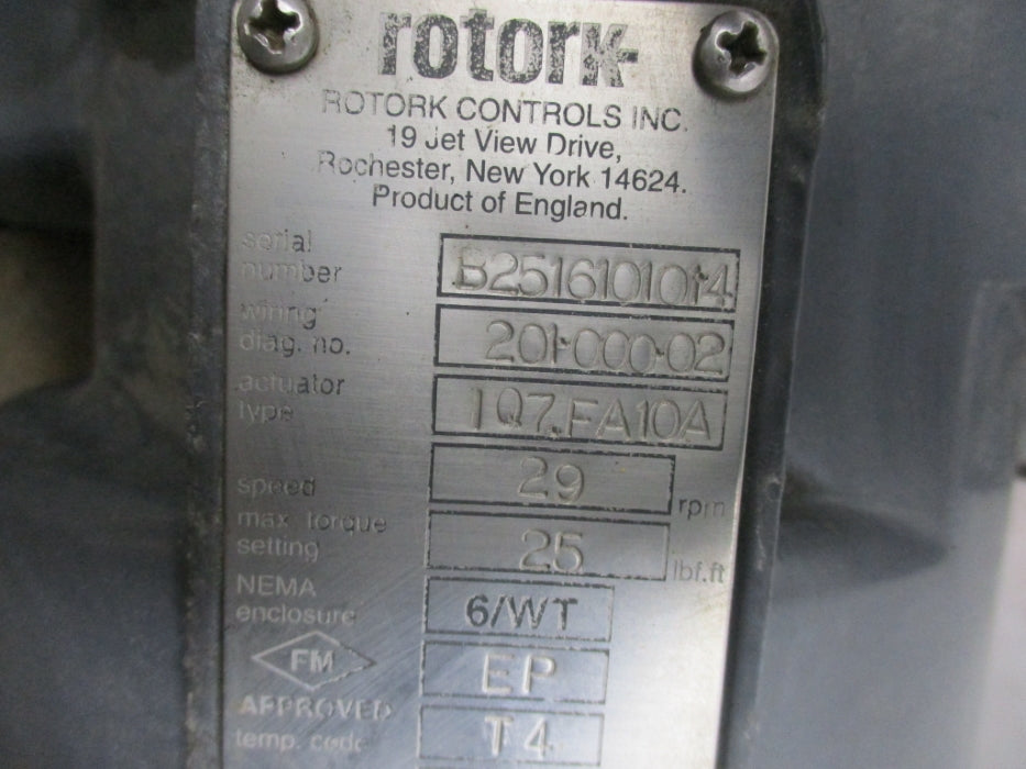 ROTORK IQ7.FA10A UNMP