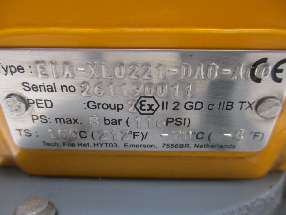 HYTORK EIA-XL0221-DAG-A00 (AS PICTURED) NSNP